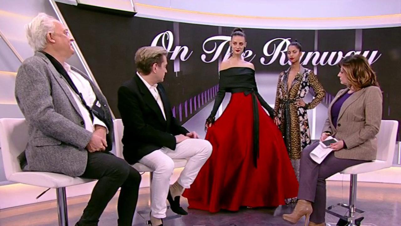 Badgley Mischka at New York Fashion Week: We combined ‘Downton Abbey’ and The Beatles