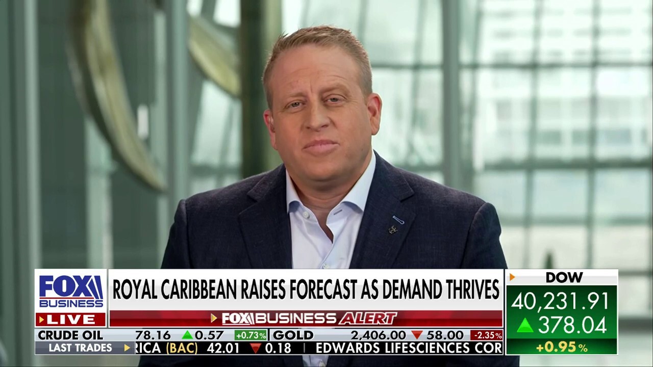 Royal Caribbean Group President and CEO Jason Liberty discusses 2Q earnings and vacation bookings on 'Cavuto: Coast to Coast.'