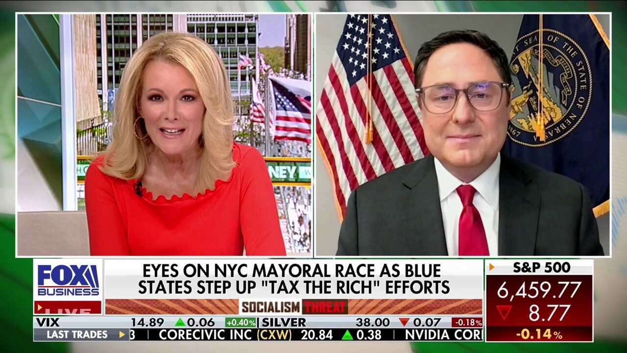 Rep. Mike Flood, R-Neb., discusses NYC mayoral candidate Zohran Mamdani's platforms, his town hall meeting and more on 'Making Money.'