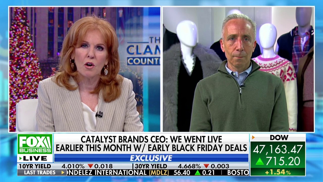 Catalyst brands CEO Marc Rosen comments on Black Friday and the holiday shopping season on ‘The Claman Countdown’.