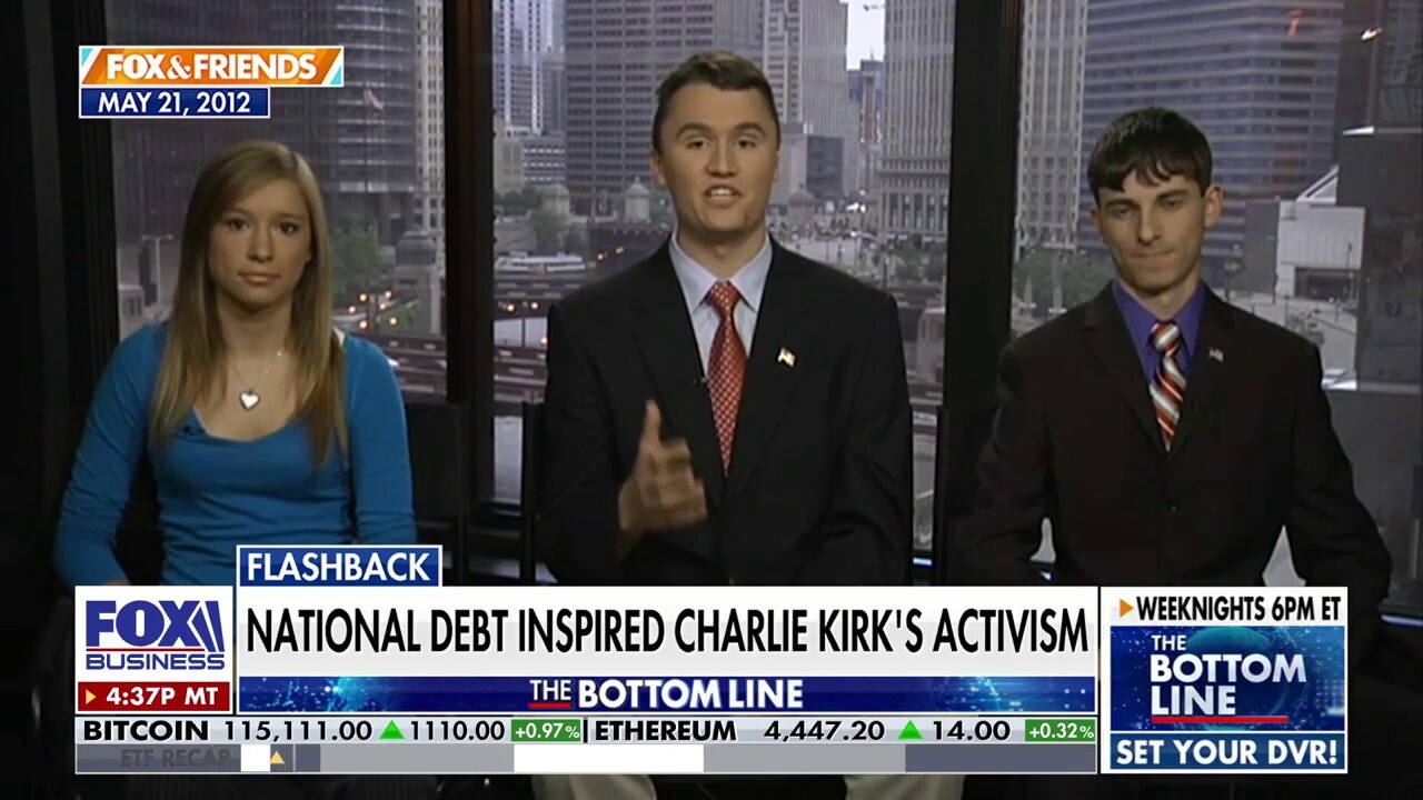 National debt inspired Charlie Kirk's activism