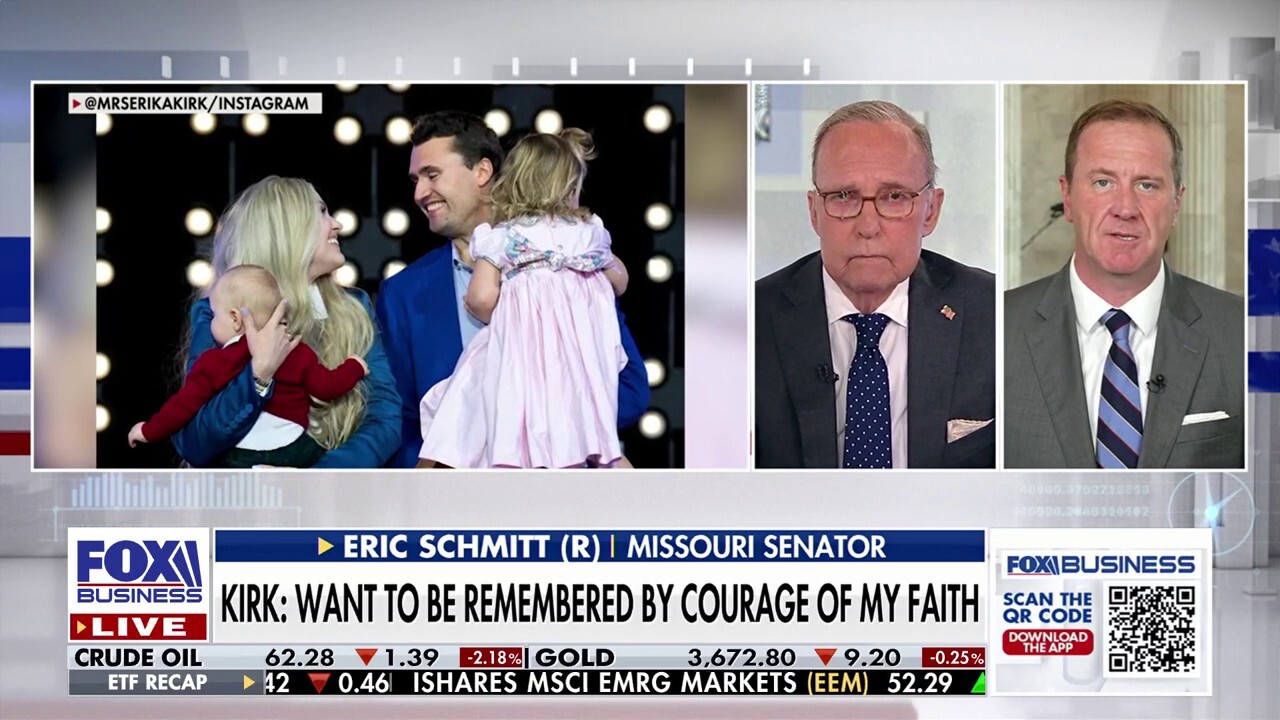 Charlie Kirk 'opened the eyes' of a lot of young people, GOP senator says