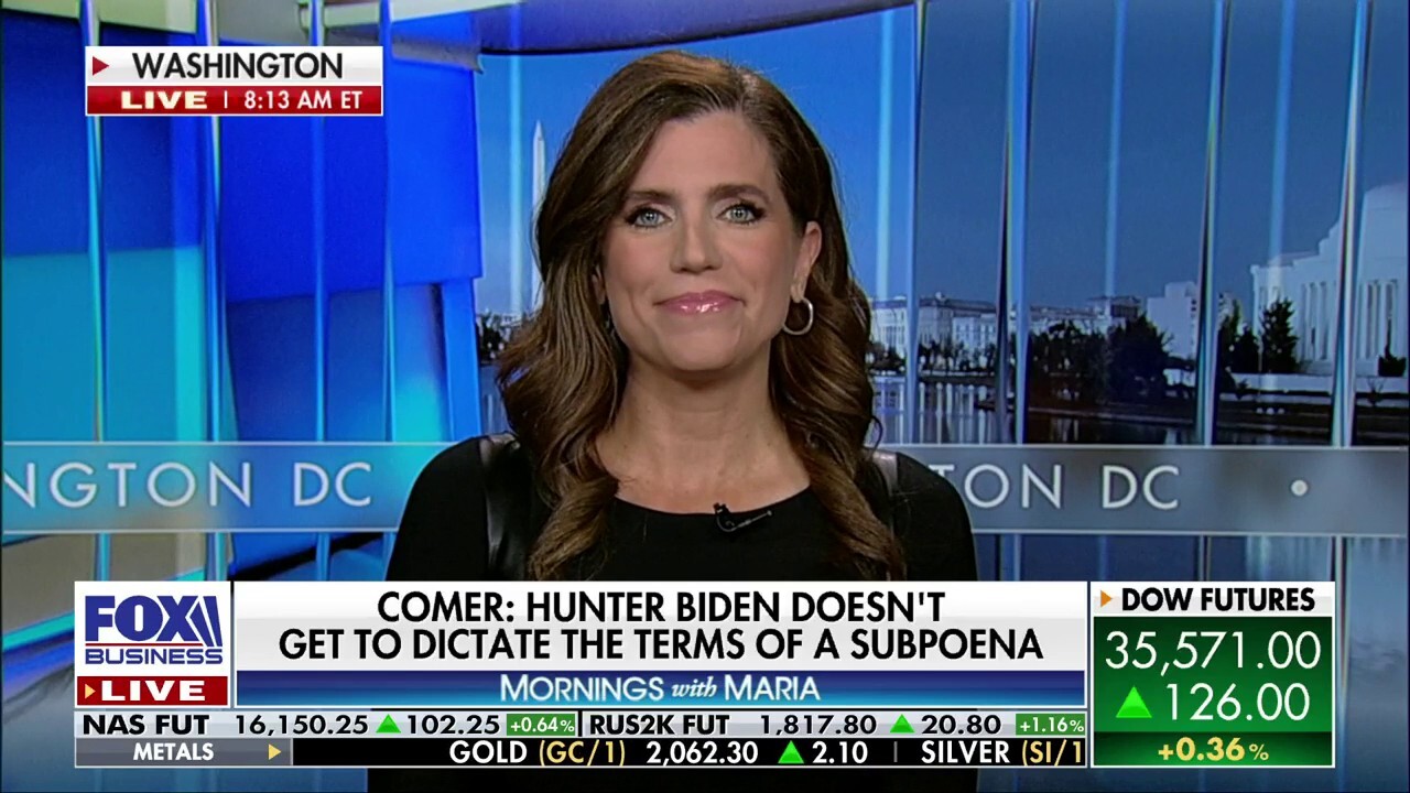 It’s ‘pretty obvious’ how Hunter Biden’s investigation is going to end: Rep. Nancy Mace