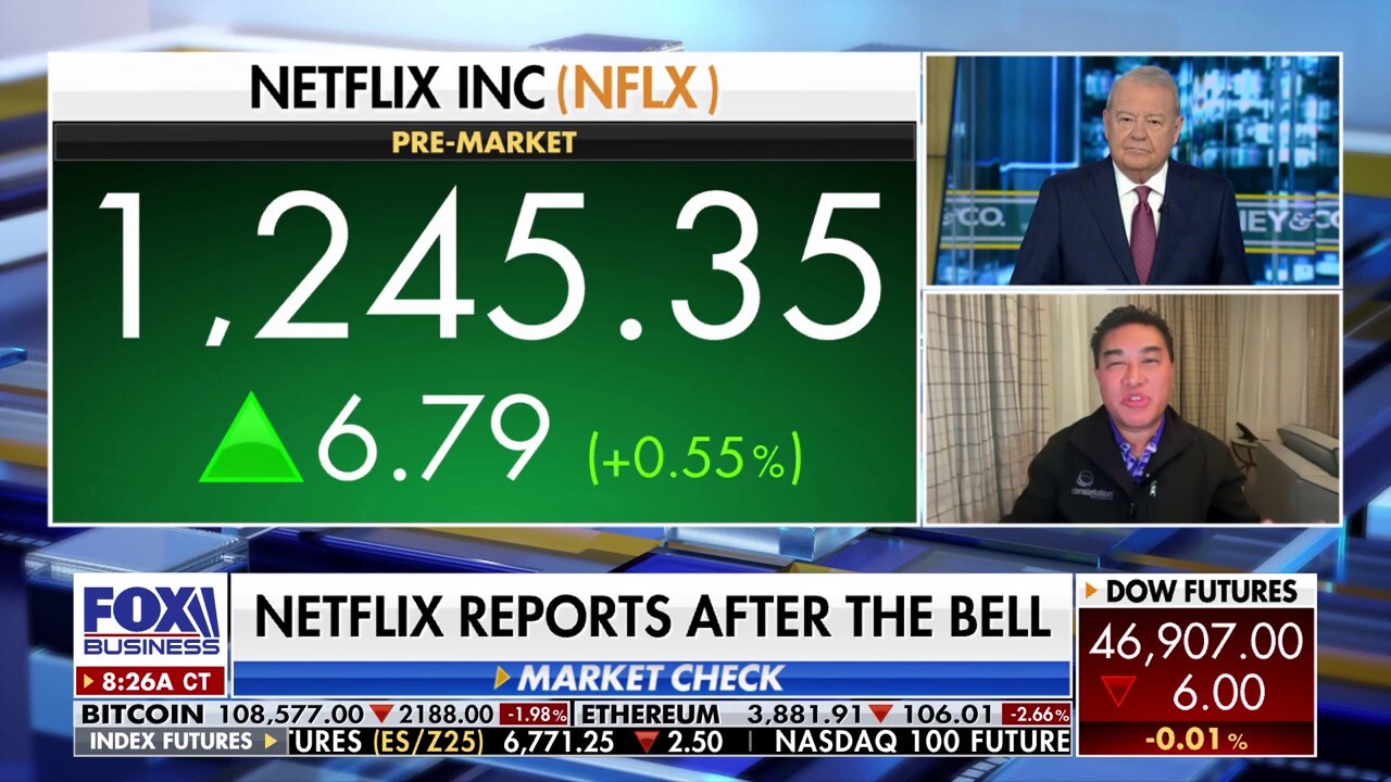 Constellation Research founder R 'Ray' Wang analyzes Netflix and Tesla on 'Varney & Co.'