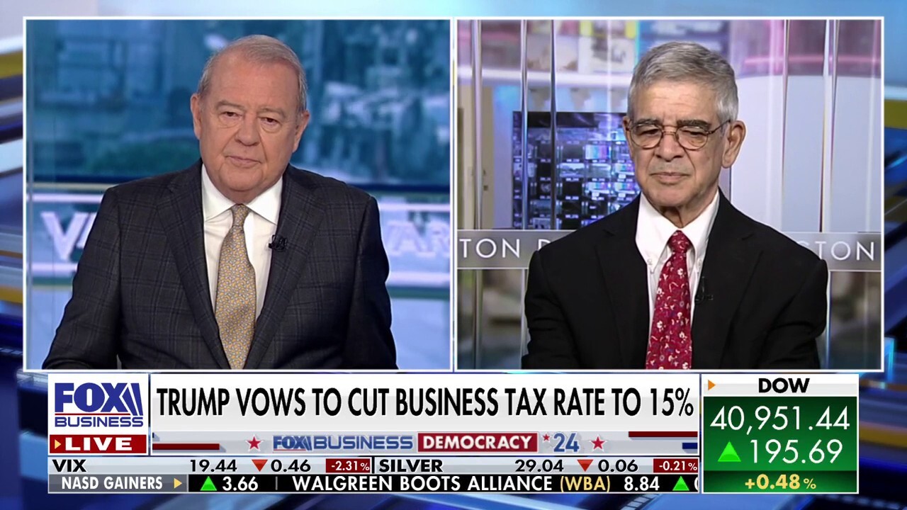 Former U.S. International Trade Commission chief Peter Morici on migrants in the labor force and former President Trump's corporate tax rate plan.