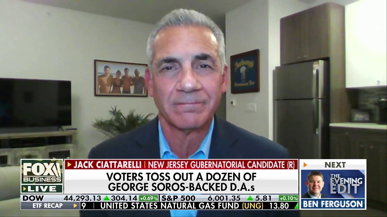 Voters have 'had it' with lawlessness in communities, says Jack Ciattarelli