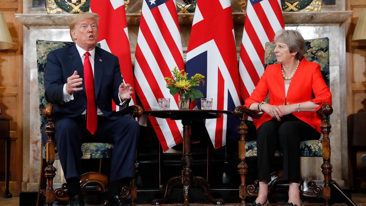 Trump criticizes May over Brexit handling