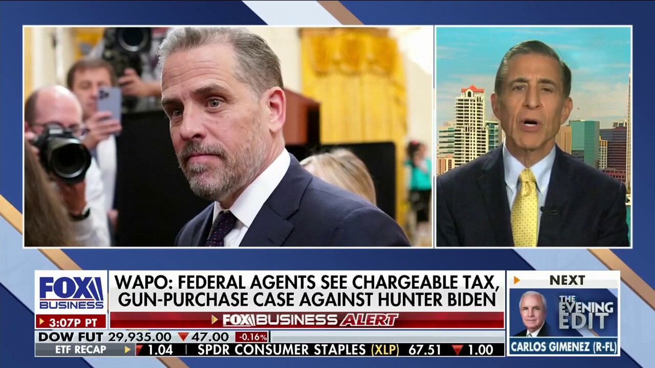 Federal agents allegedly have enough evidence to charge Hunter Biden