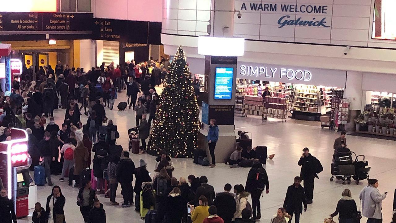 London airport remains shut down after drone disruption