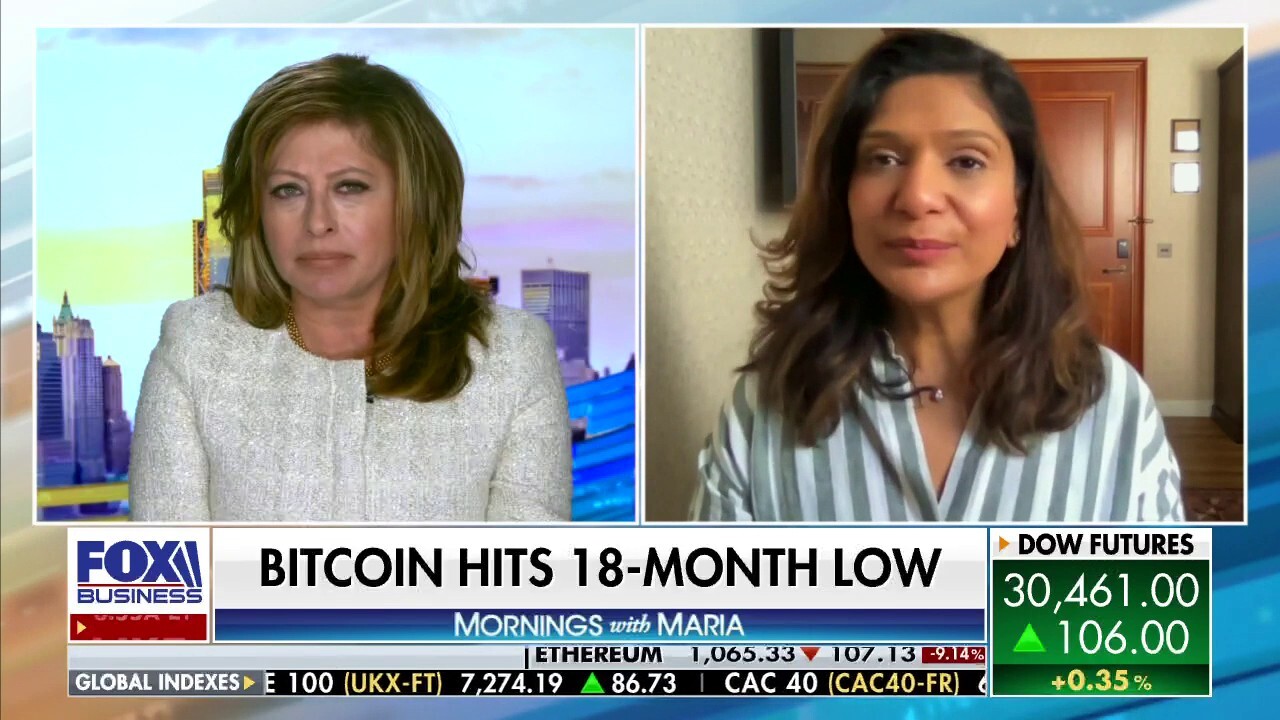 Bitcoin hits 18-month low