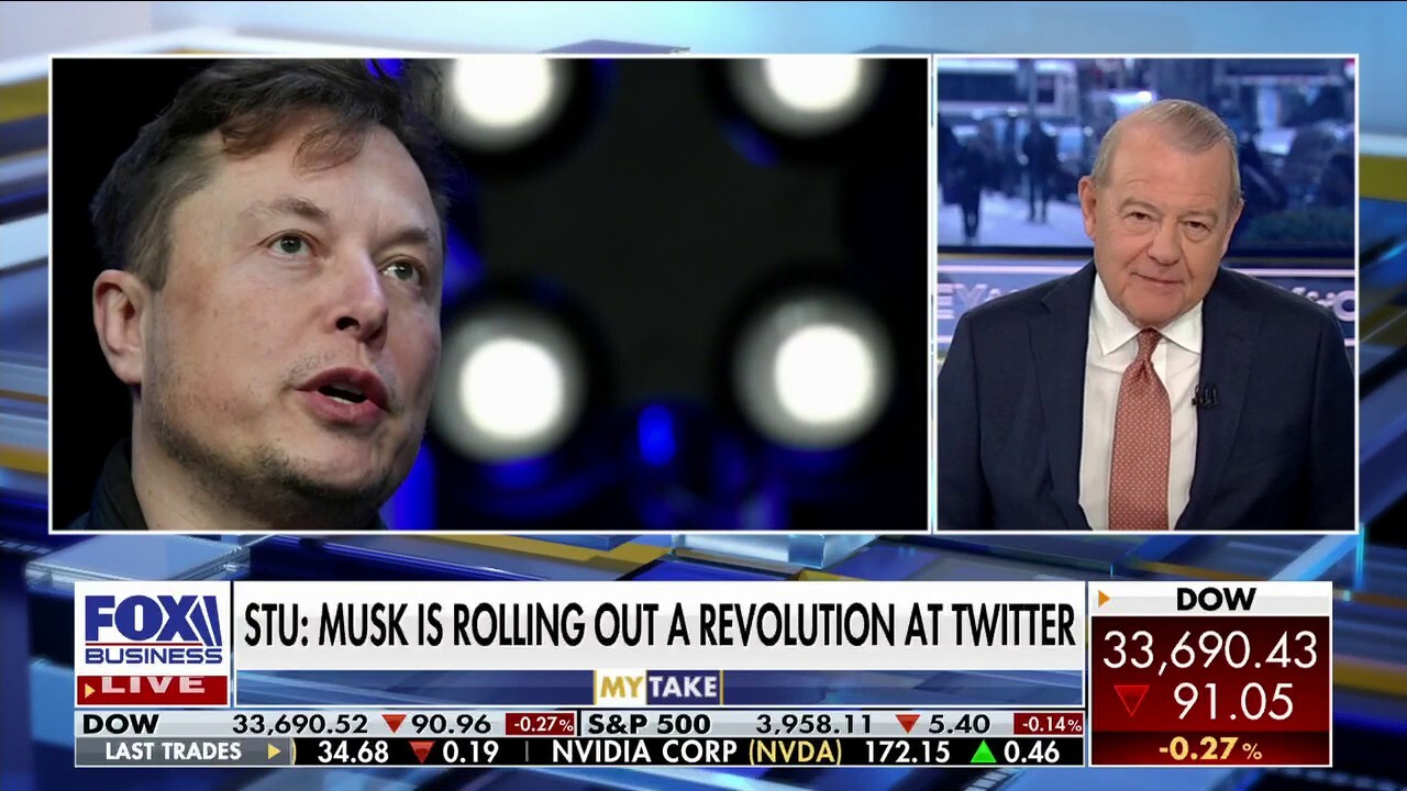 FOX Business host Stuart Varney argues the left doesn't like Elon Musk's revolution at Twitter.