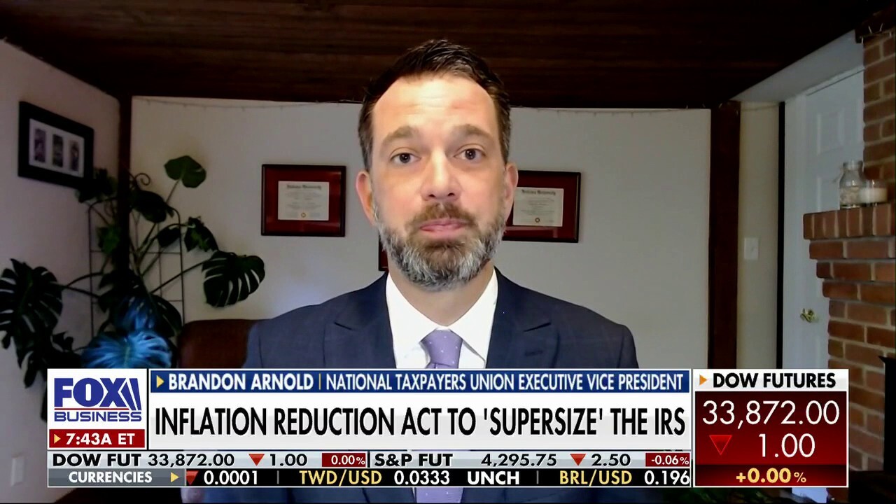 National Taxpayers Union Executive Vice President Brandon Arnold argues more IRS audits and letters are coming for ‘all economic backgrounds.’