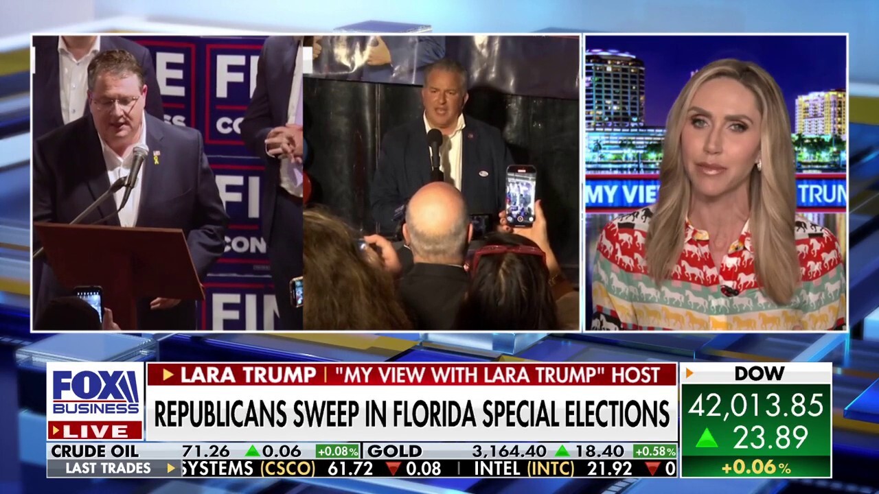 Lara Trump: Florida elections prove voters are happy with Trump