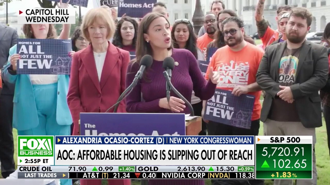 AOC wants a $30 billion annual budget to address housing affordability crisis