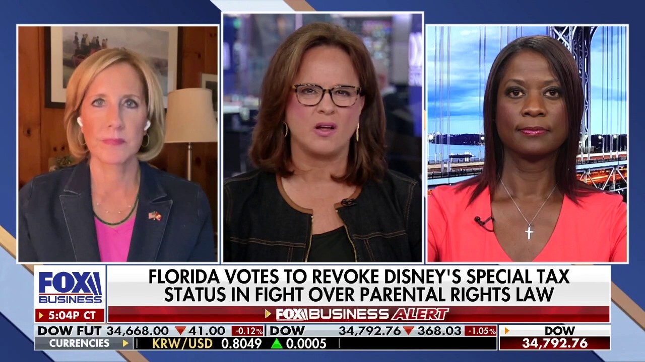 Rep. Claudia Tenney, R-NY, and Fox News contributor Deneen Borelli slam Disney's position on Florida's parental rights law on 'The Evening Edit.'