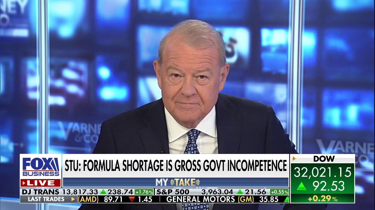 FOX Business' Stuart Varney rips the Biden administration's slow reaction to the baby formula crisis.