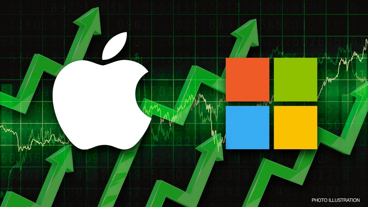 Circled Squared Investments founder Jeff Sica discusses whether Microsoft can take over Apple as the company with the biggest market cap on Varney & Co.