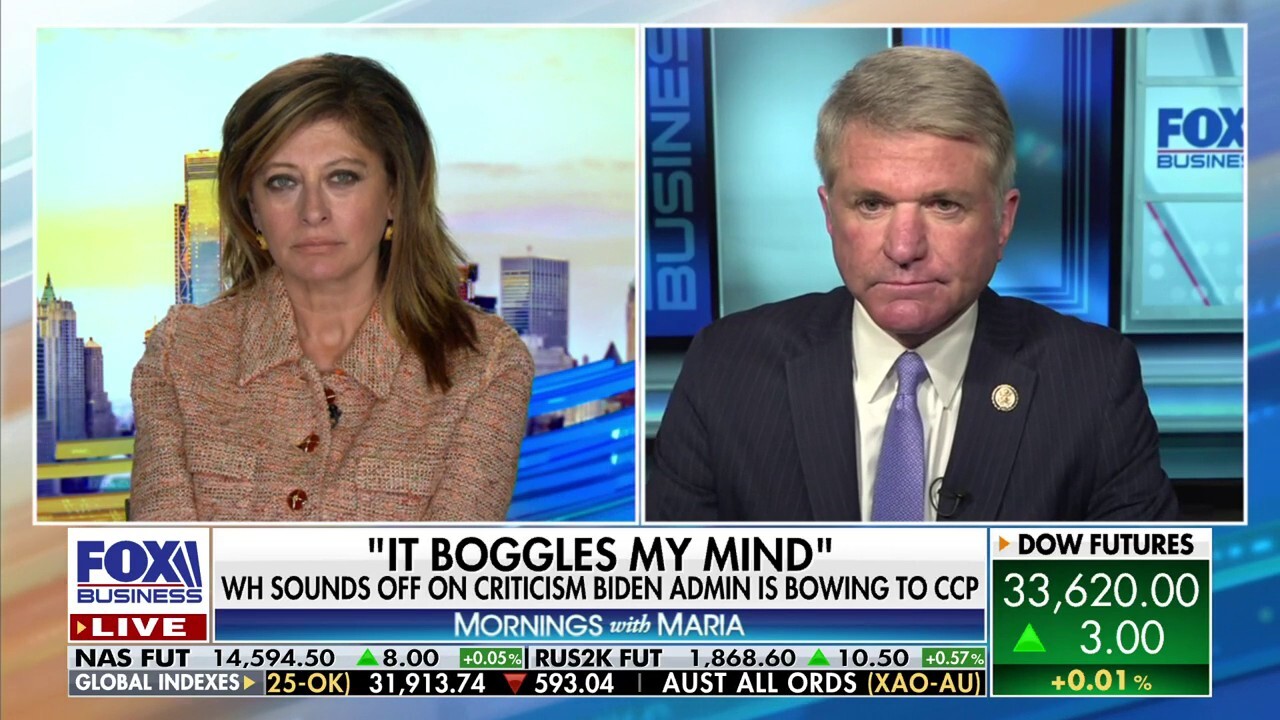 Rep. Mike McCaul, R-Texas, discusses the Biden administration's foreign policies amid its relations with China, Sequoia Capital to split U.S. and Chinese business, the Afghanistan dissent cables, and the counteroffensive in Ukraine.