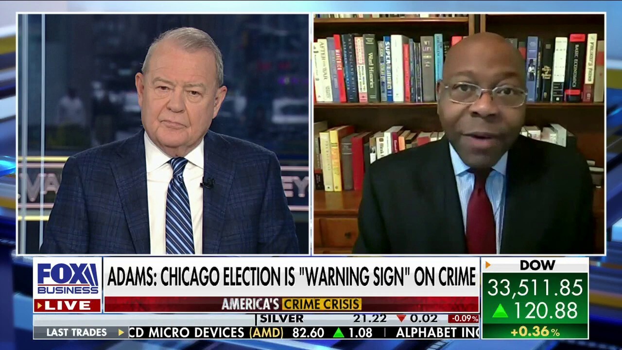 Fox News contributor Jason Riley argued the crime crisis is a result of Democrat policy, telling 'Varney & Co.' there is evidence 'soft on crime laws' will be a big issue in the 2024 election.