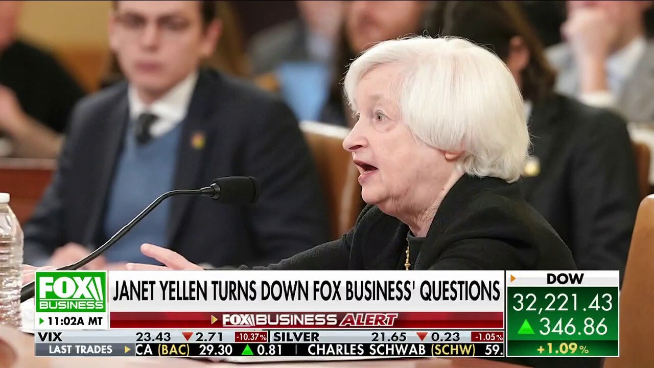 Janet Yellen turns down FOX Business’ questions