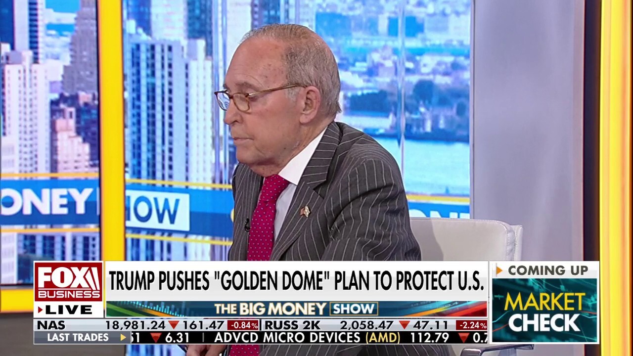 Trump's 'Golden Dome' is 'probably in the nick of time,' Kudlow says