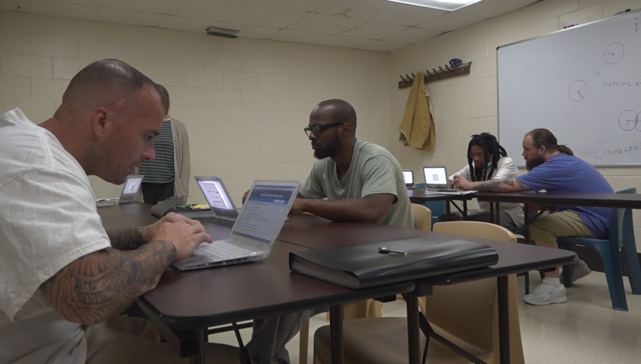 Prison educational programs can drastically help break the cycle of people returning to prison once they're released