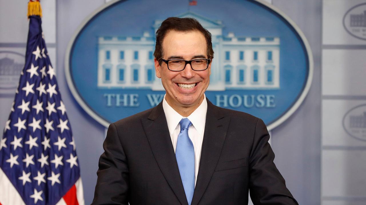 Mnuchin says goal is for 3 percent growth