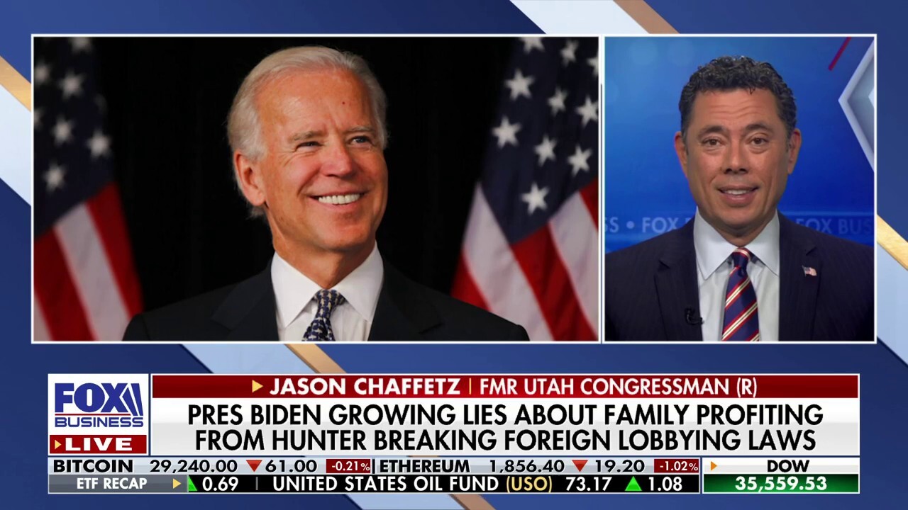 This was simply for Joe Biden access: Jason Chaffetz