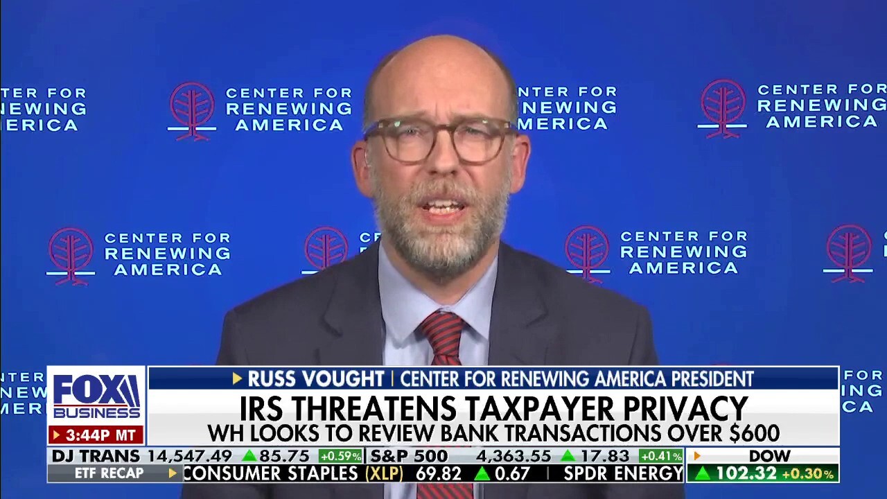 Former director of the Office of Management and Budget, Russ Vought, discussed the 'coerciveness' of the Biden administration on 'Fox Business Tonight'