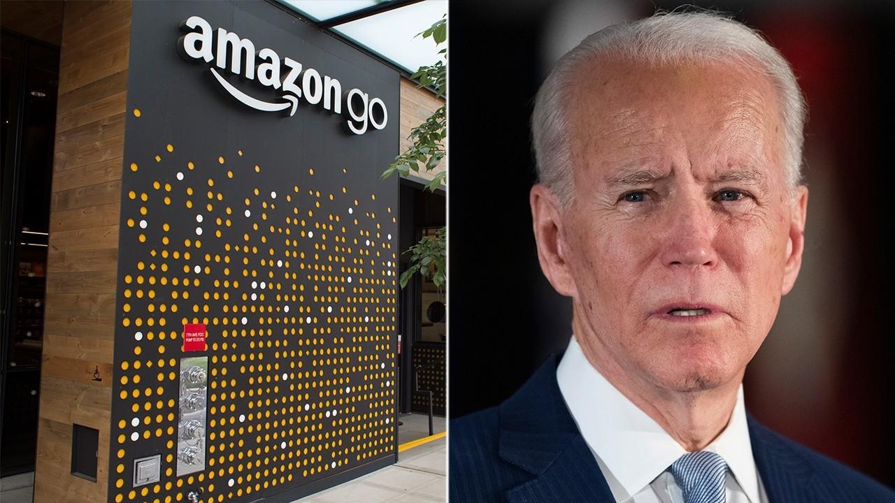 Joe Biden accuses Amazon of not paying taxes