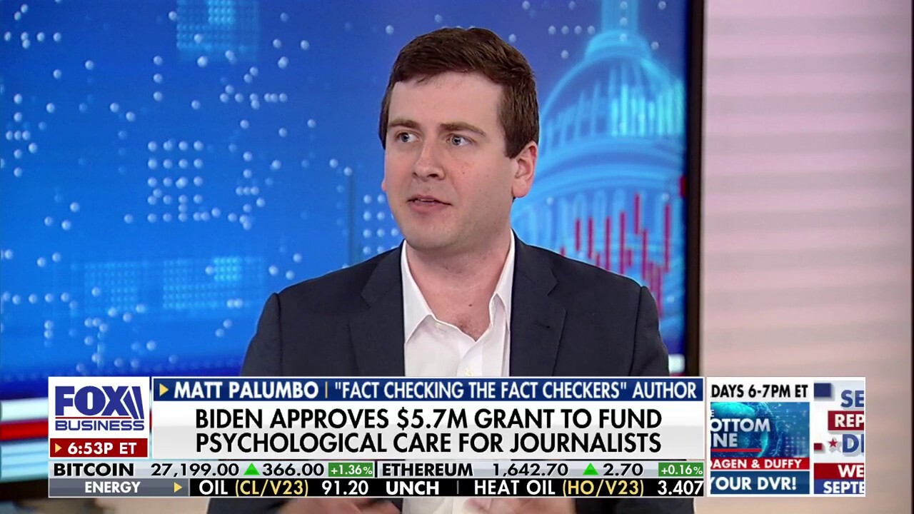 Matt Palumbo: This may incentivize journalists to report the truth