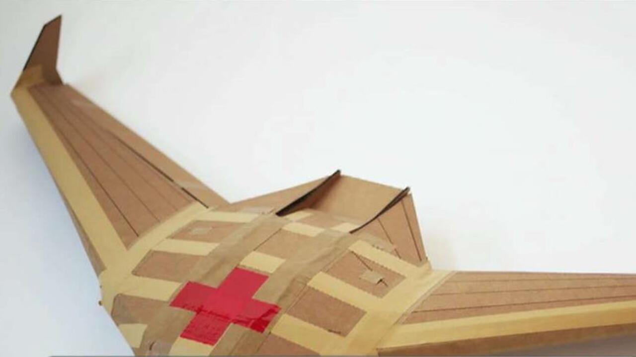 Cardboard drones could prove indispensable in emergency situations