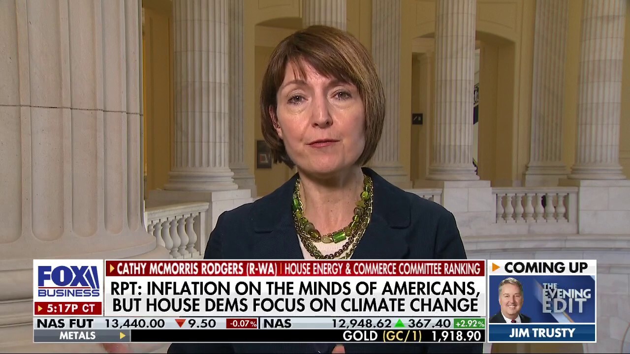 Democrats are placing agenda ahead of what’s best for Americans: Rep. Cathy McMorris Rodgers