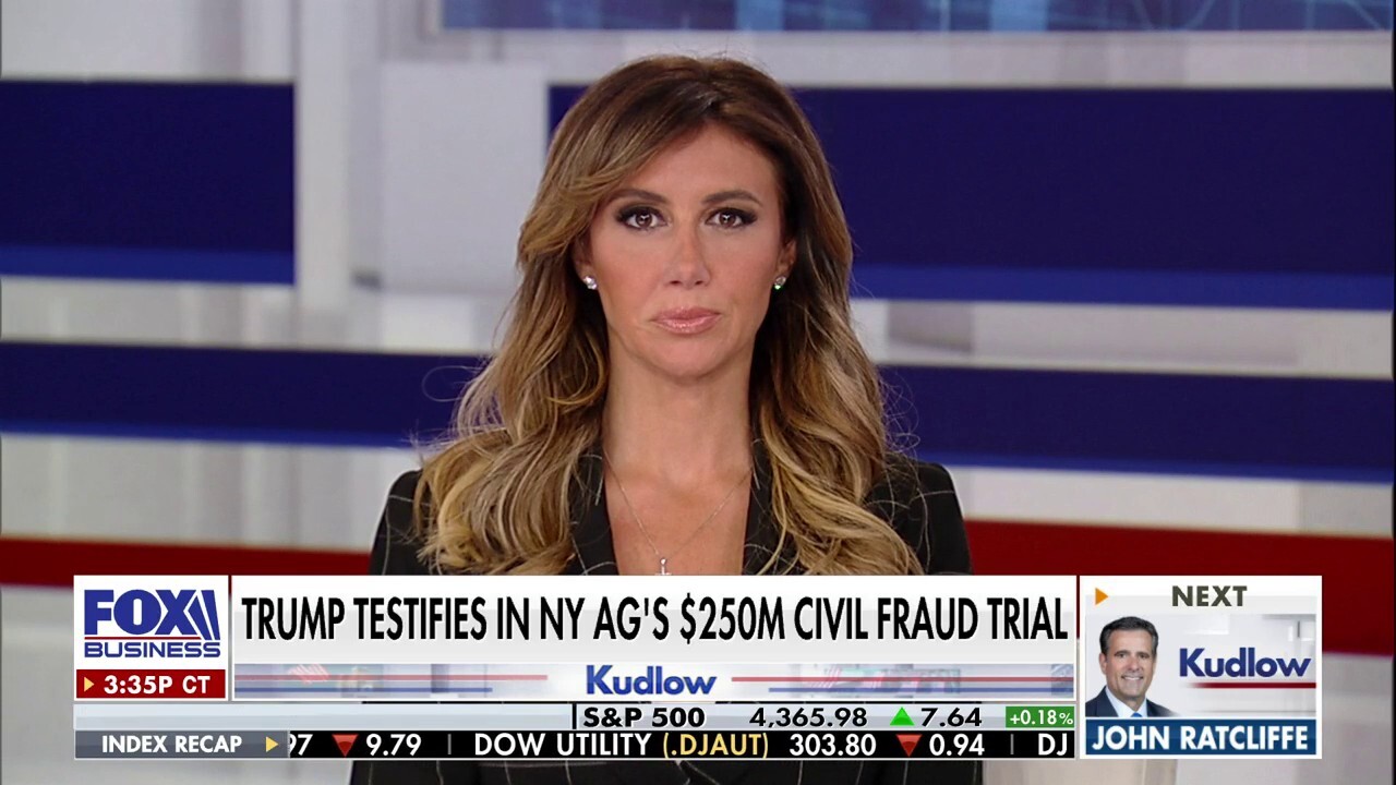 Trump attorney Alina Habba reacts to the former president's testimony in the civil fraud trial on 'Kudlow.'