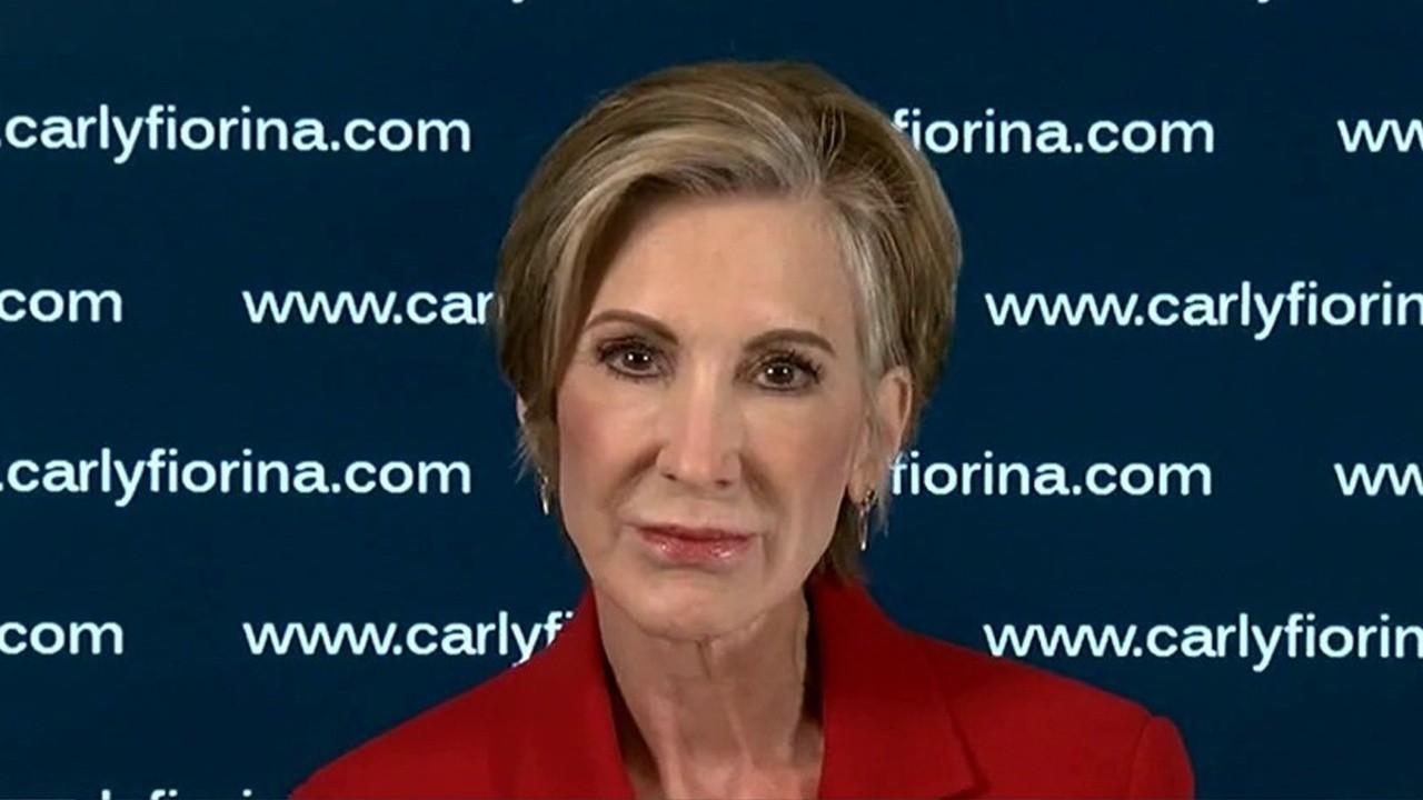 Carly Fiorina: I voted for Trump in 2016 but now we need to fire him 