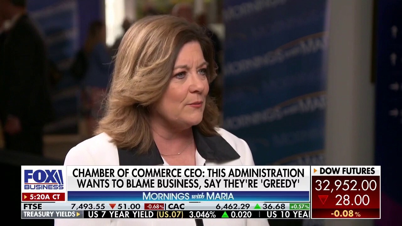 U.S. Chamber of Commerce president and CEO Suzanne Clark says expansion government spending and raising taxes comes at exactly the wrong time. 
