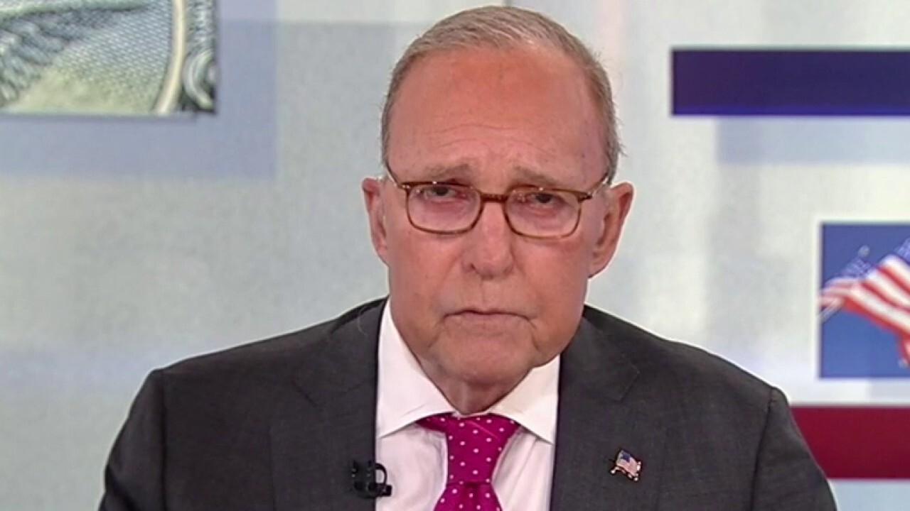 FOX Business host Larry Kudlow reacts to Vice President Kamala Harris choosing Gov. Tim Walz, D-Minn., as her running mate on 'Kudlow.'