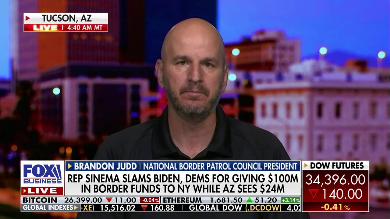 Brandon Judd blasts Biden, Democrats over migrant crisis response: ‘Absolutely crazy’