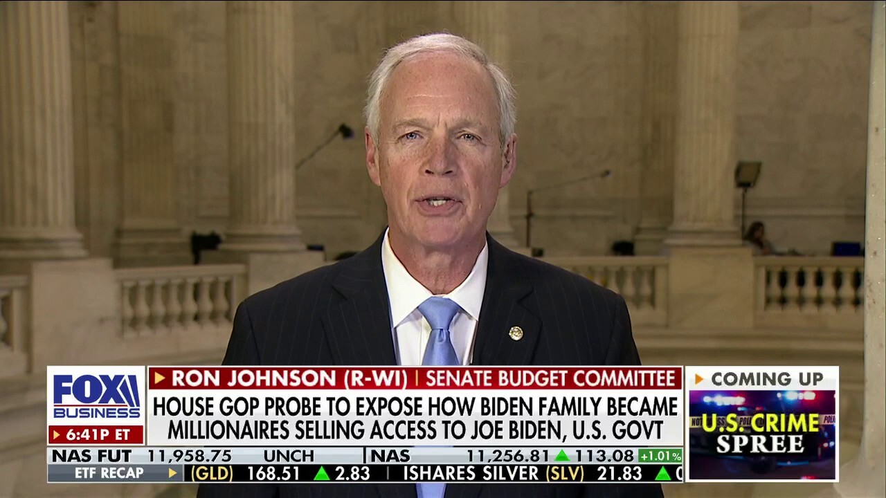 Sen. Ron Johnson: FBI 'laid the groundwork' to sabotage Hunter Biden story