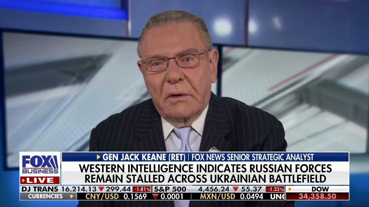 Ret. Gen. Jack Keane discusses how the U.S. should be providing the resources to sustain the Ukrainian effort on ‘Fox Business Tonight.’