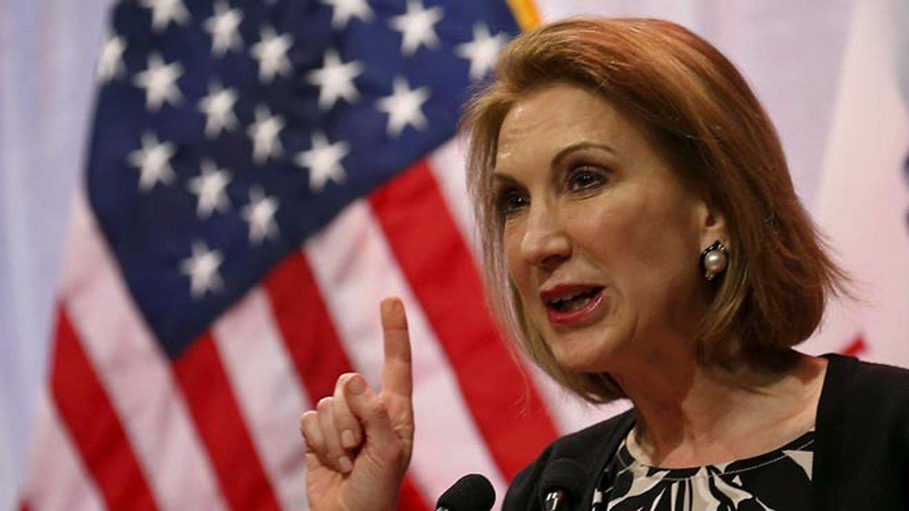 Fiorina: Trump says he will challenge the system, Trump is the system