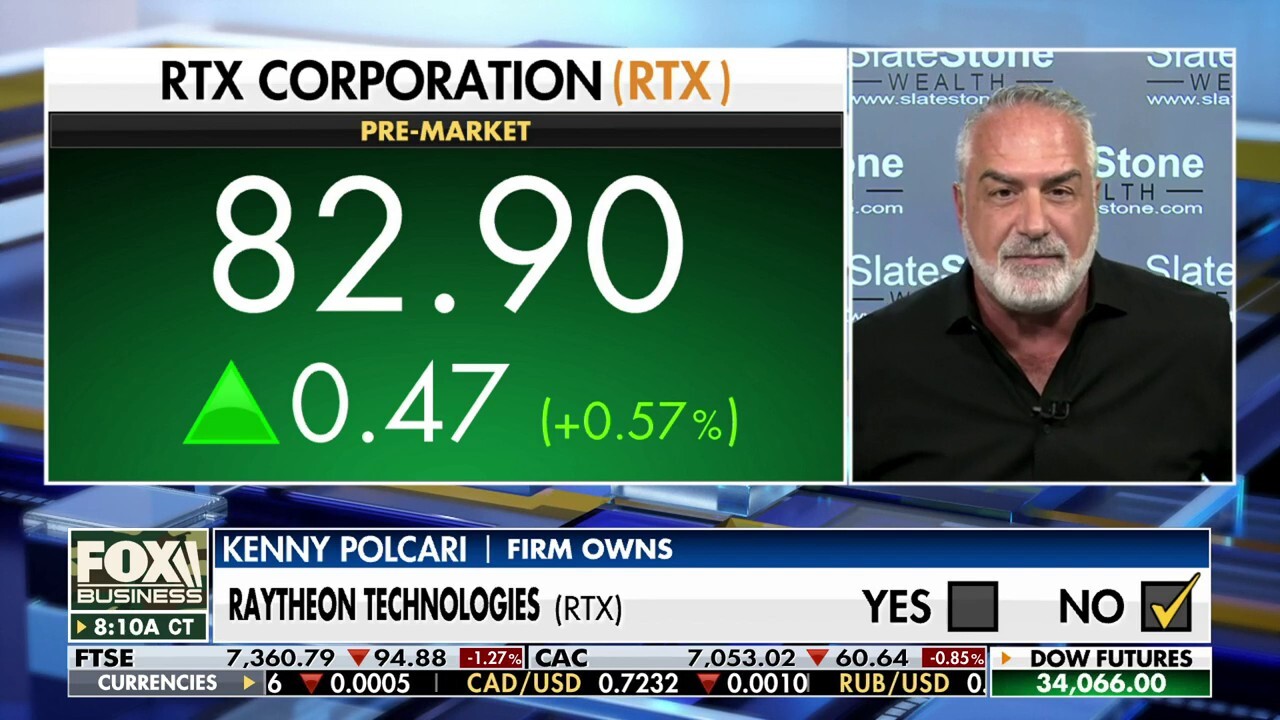 Defense conglomerate RTX Corporation is on sale: Kenny Polcari