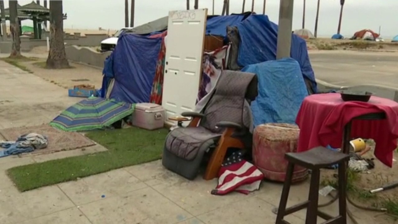 Unsupervised homeless tents popping up near California summer camps