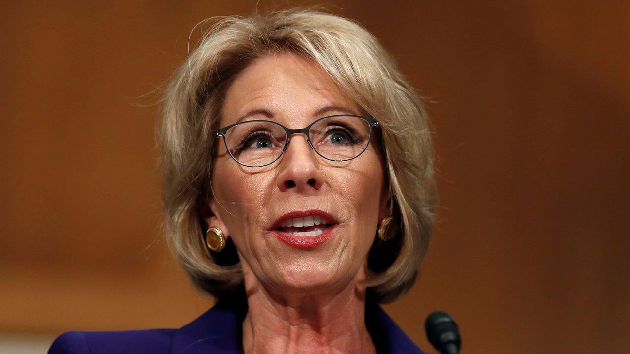 Education Secretary nominee Betsy DeVos grilled on the Hill
