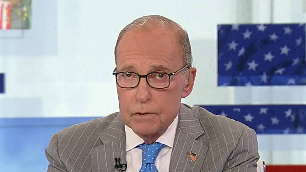 'Kudlow' host asks why Biden hasn't taken strong military action to a clear path for Americans and Afghan allies and takes swipes at Biden's 'reckless' fiscal policy