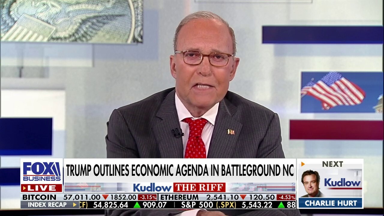 Larry Kudlow: Trump understands growth dissolves deficit