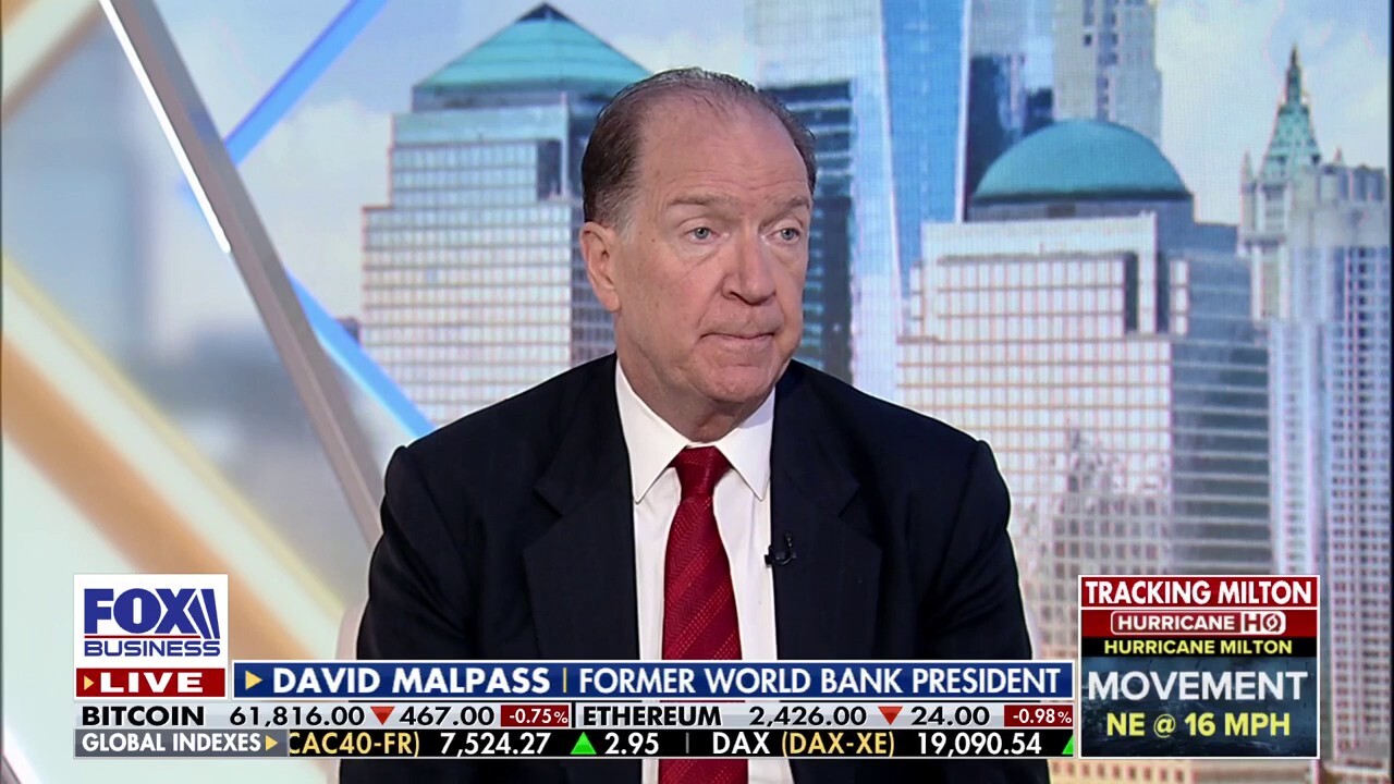 US’s weakness is on ‘full display’: David Malpass