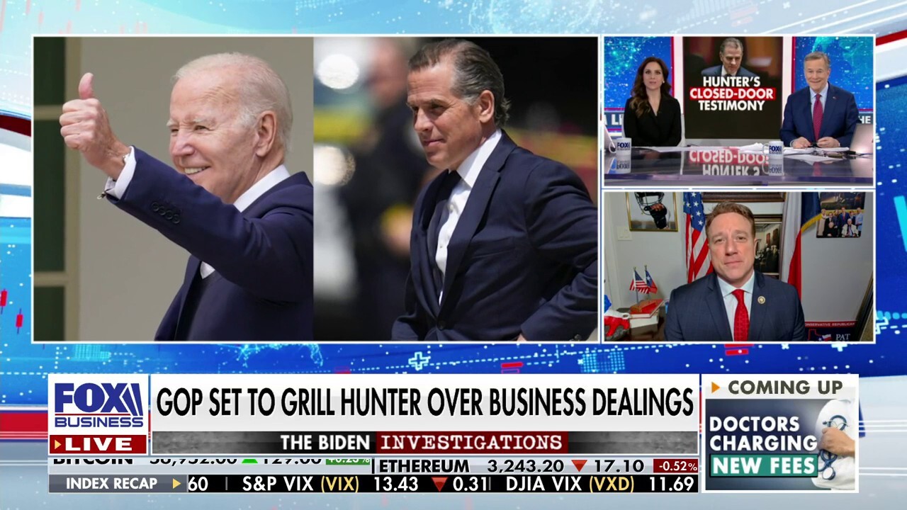 The Bidens still need to explain how they got $30 million of foreign money: Rep. Pat Fallon