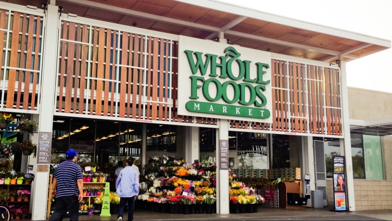 opens first Whole Foods equipped with cashierless