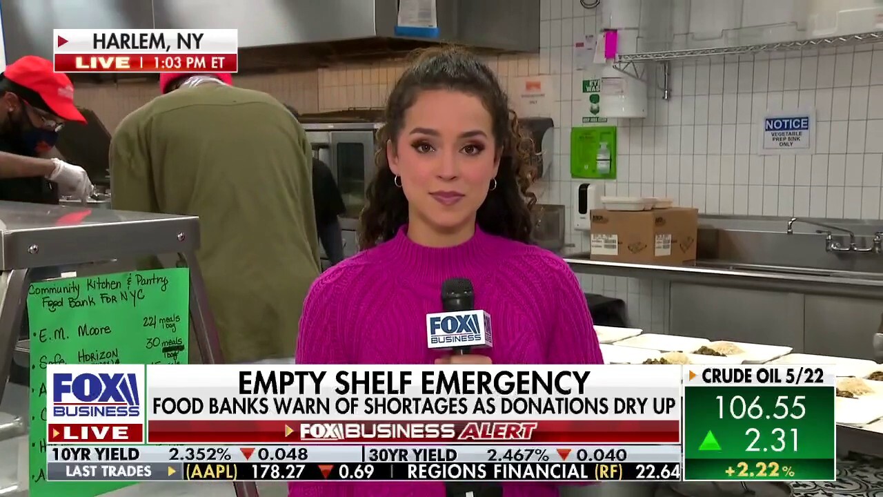 FOX Business correspondent Madison Alworth reports on rising food prices and the catastrophic effects it has on low-income Americans on 'Cavuto: Coast to Coast.'